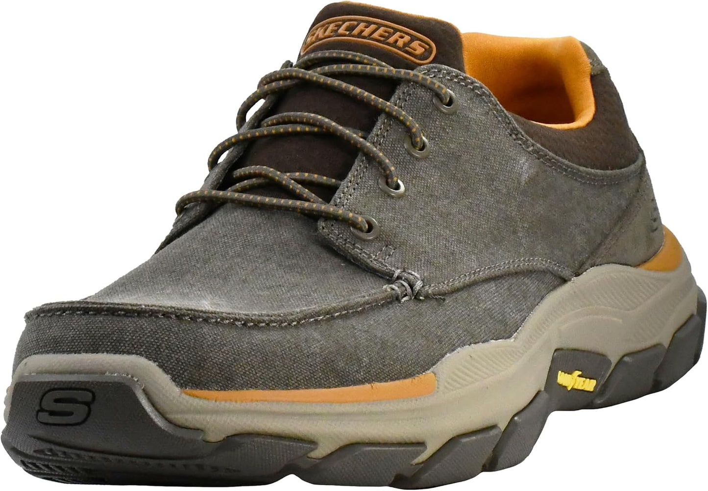 Skechers Men's Respected-Loleto Moc Toe Slip On for Summer Comfort