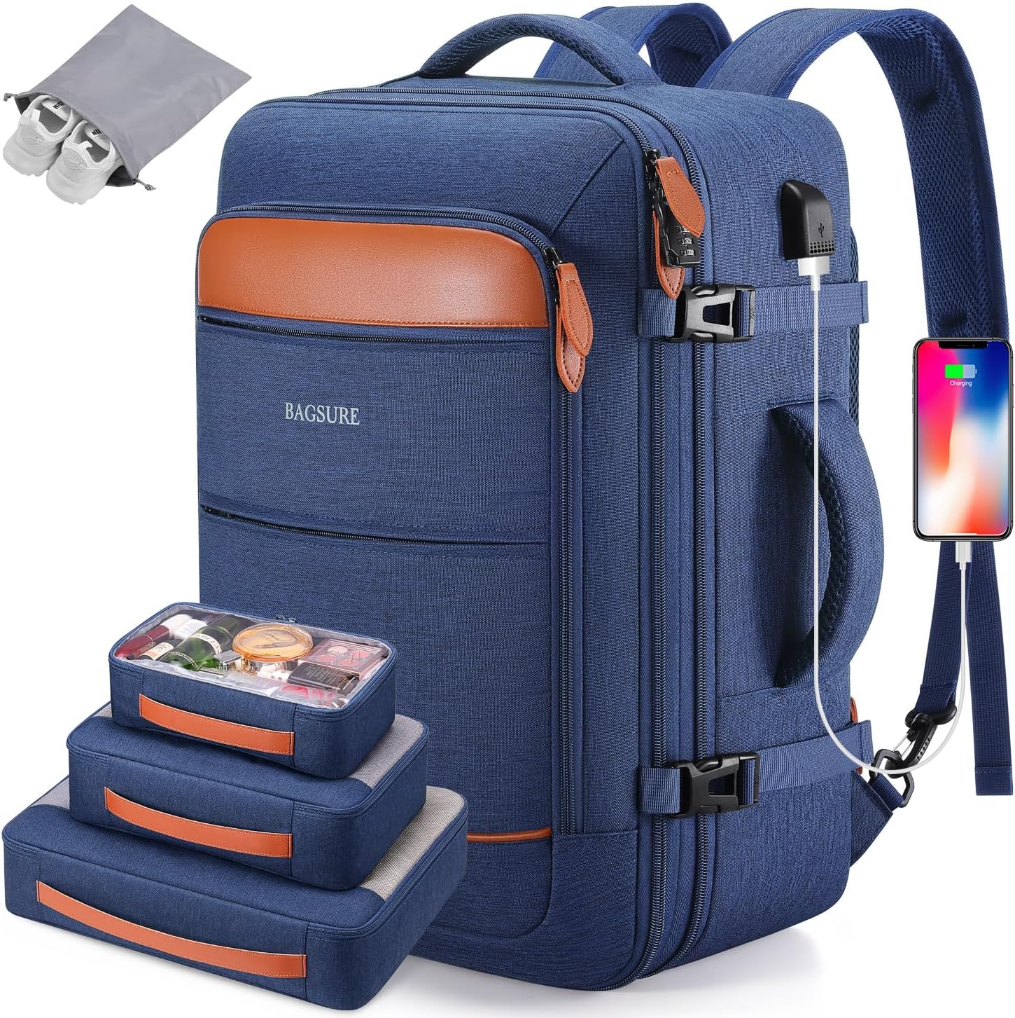 42L Travel Backpack with Expandable Design for All Adventures