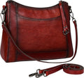 Leather Crossbody Bag for Women - Medium Hobo Shoulder Purse