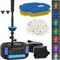AquaMiracle Pond Fountain Kit 850GPH with LED & U-V Light