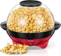 Popcorn Machine Electric Hot Oil Popper 6.3 Qt - Fast 28 Cups