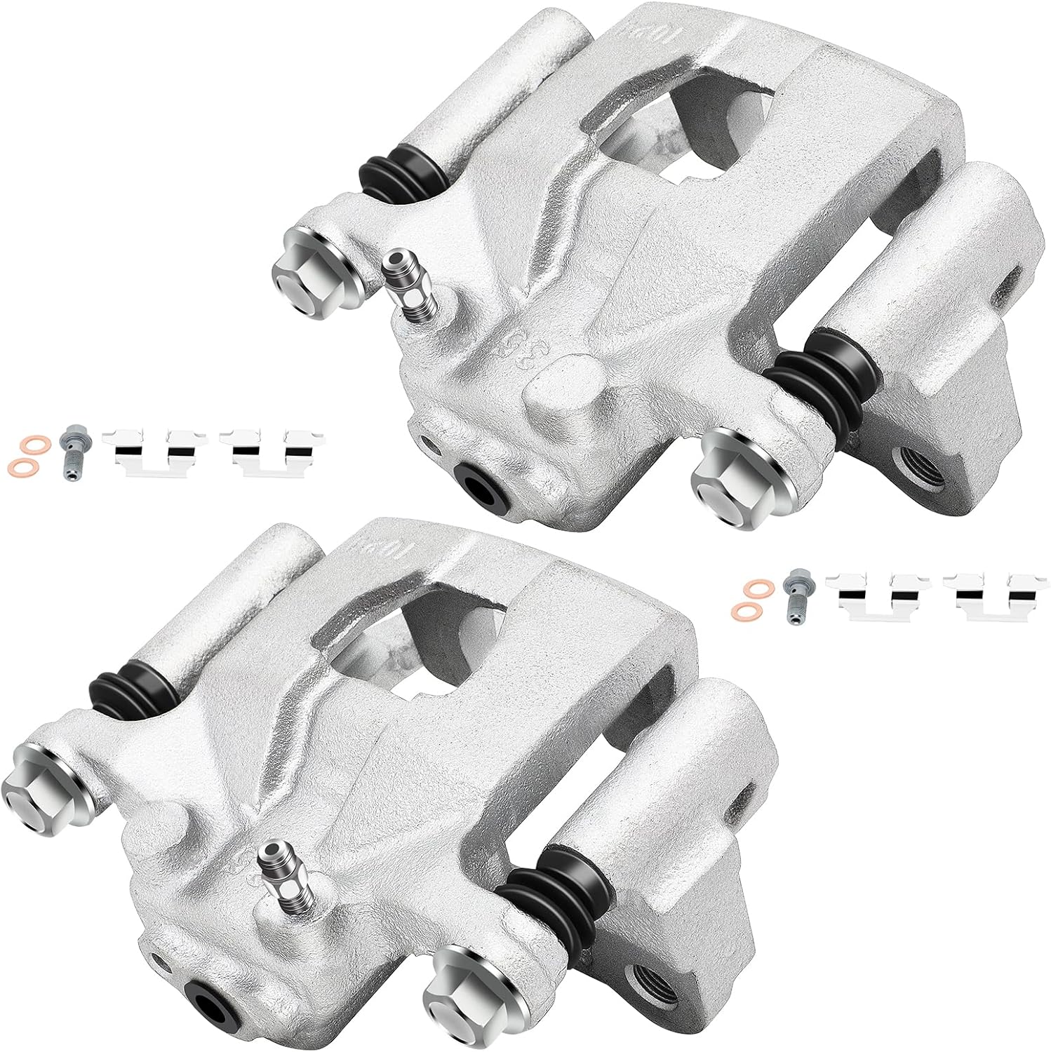 cciyu Rear Left & Right Disc Brake Calipers for Nissan Vehicles
