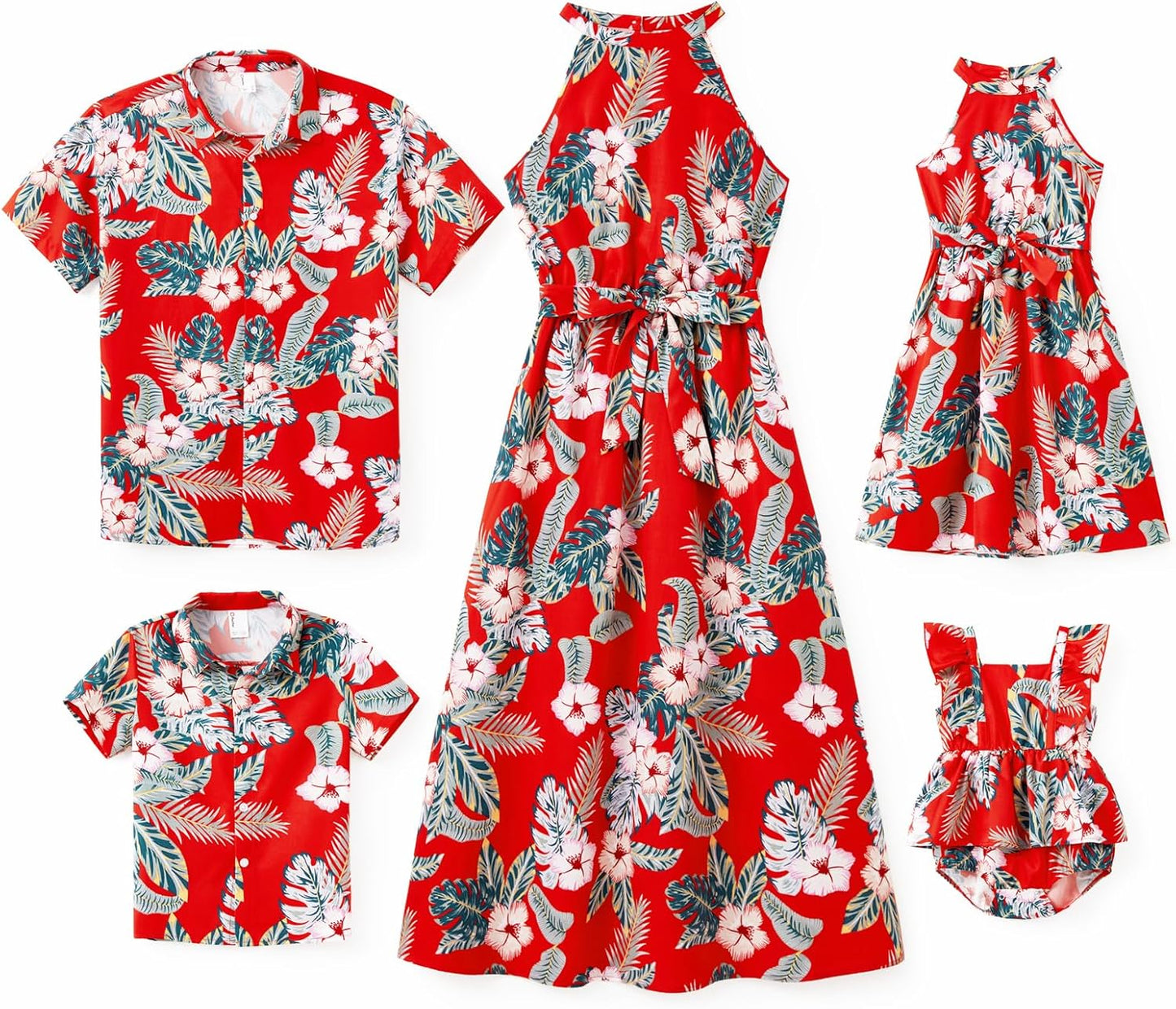 Family Hawaiian Matching Outfits for Memorable Summer Fun