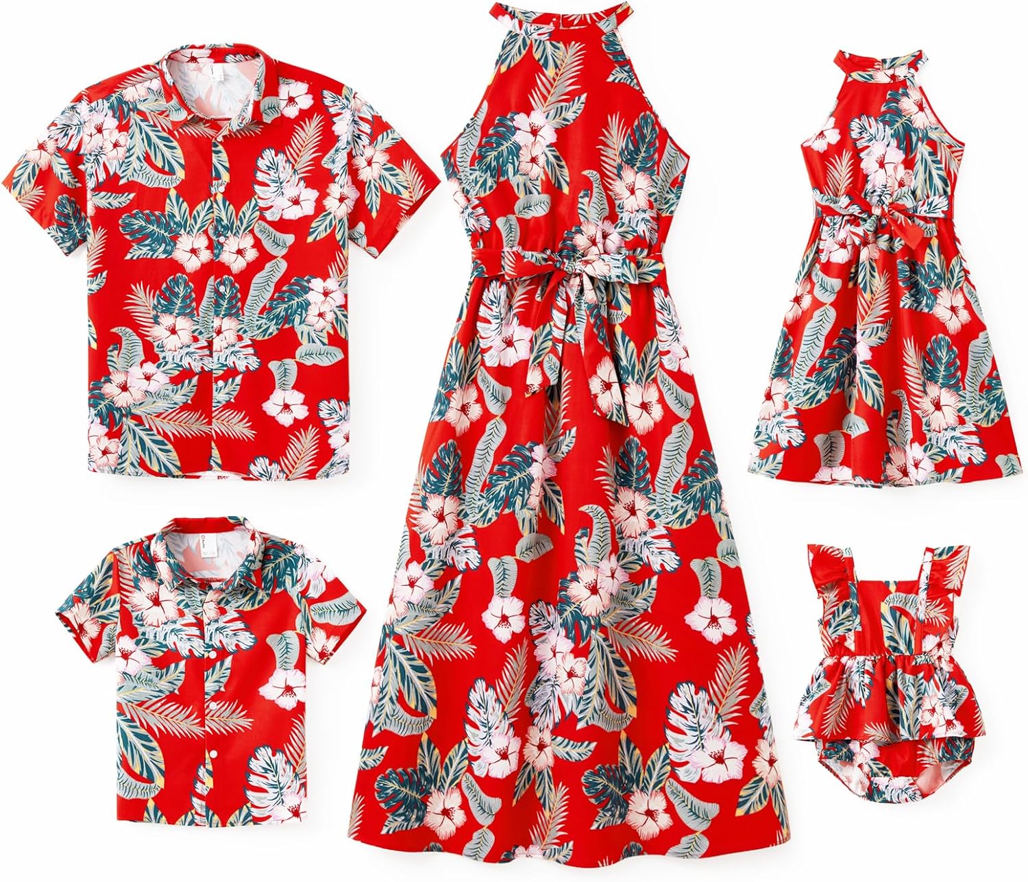 Family Hawaiian Matching Outfits for Memorable Summer Fun