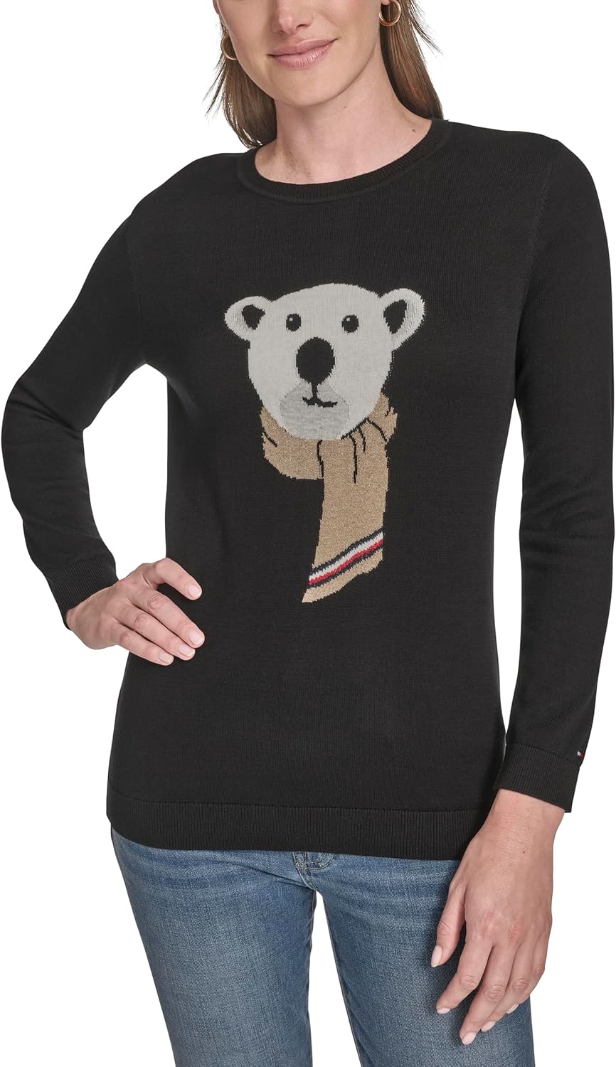 Tommy Hilfiger Womens Pullover Crewneck Everyday Sweater Review