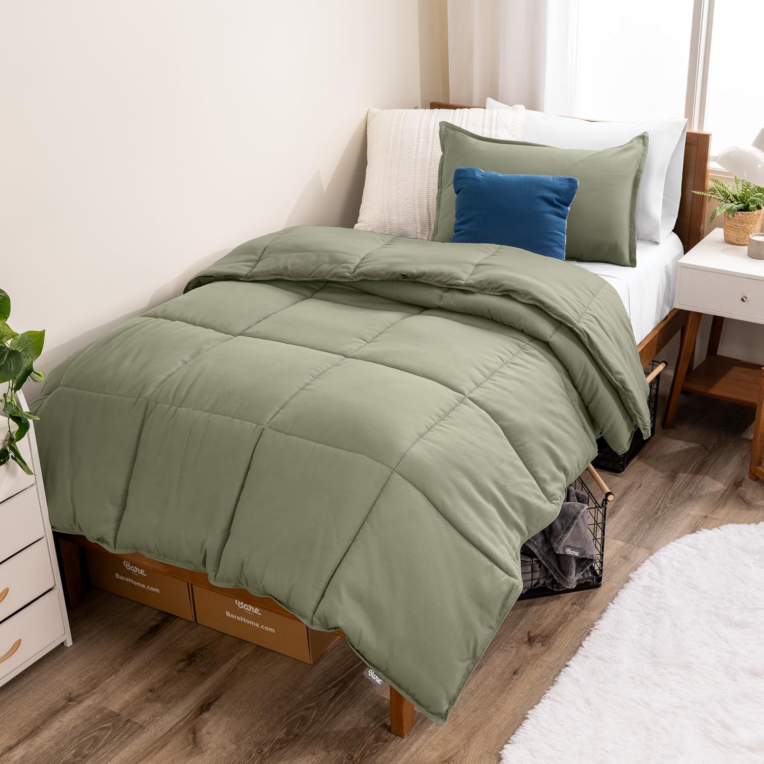 Bare Home Comforter Set - Ultra-Soft Twin/Twin XL Comforter