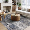 5x7 Area Rugs Machine Washable Area Rug - Soft Low Pile for Living