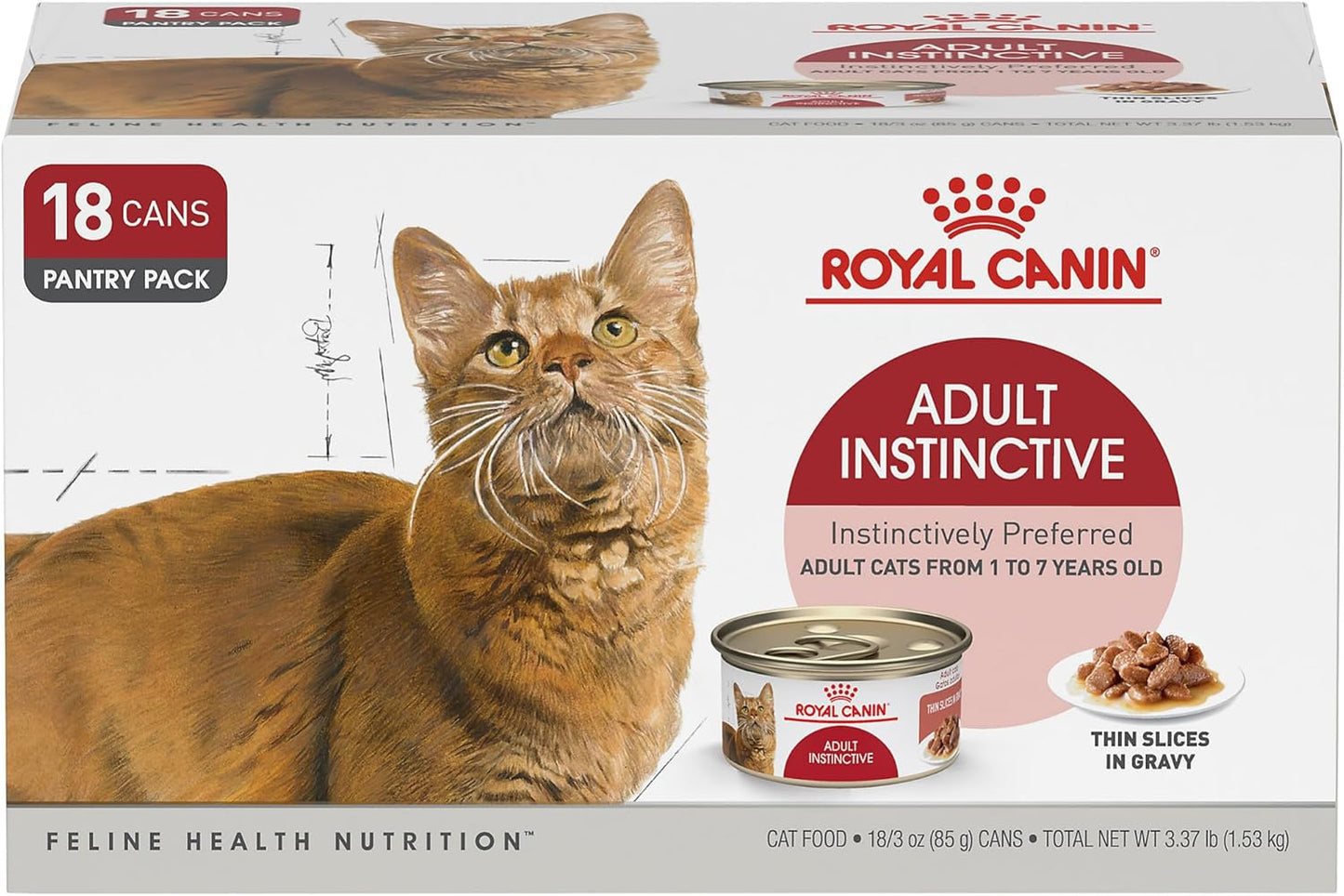 Royal Canin Feline Health Nutrition Canned Cat Food for Adults