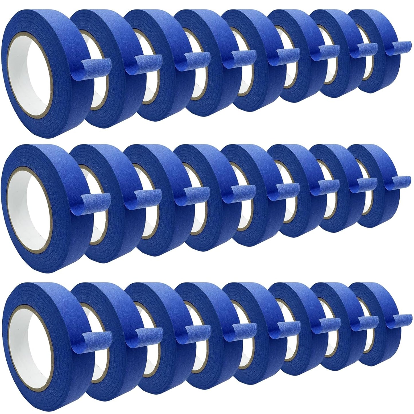 Blue Masking Tape for Painters - Easy Removal and Versatile Use
