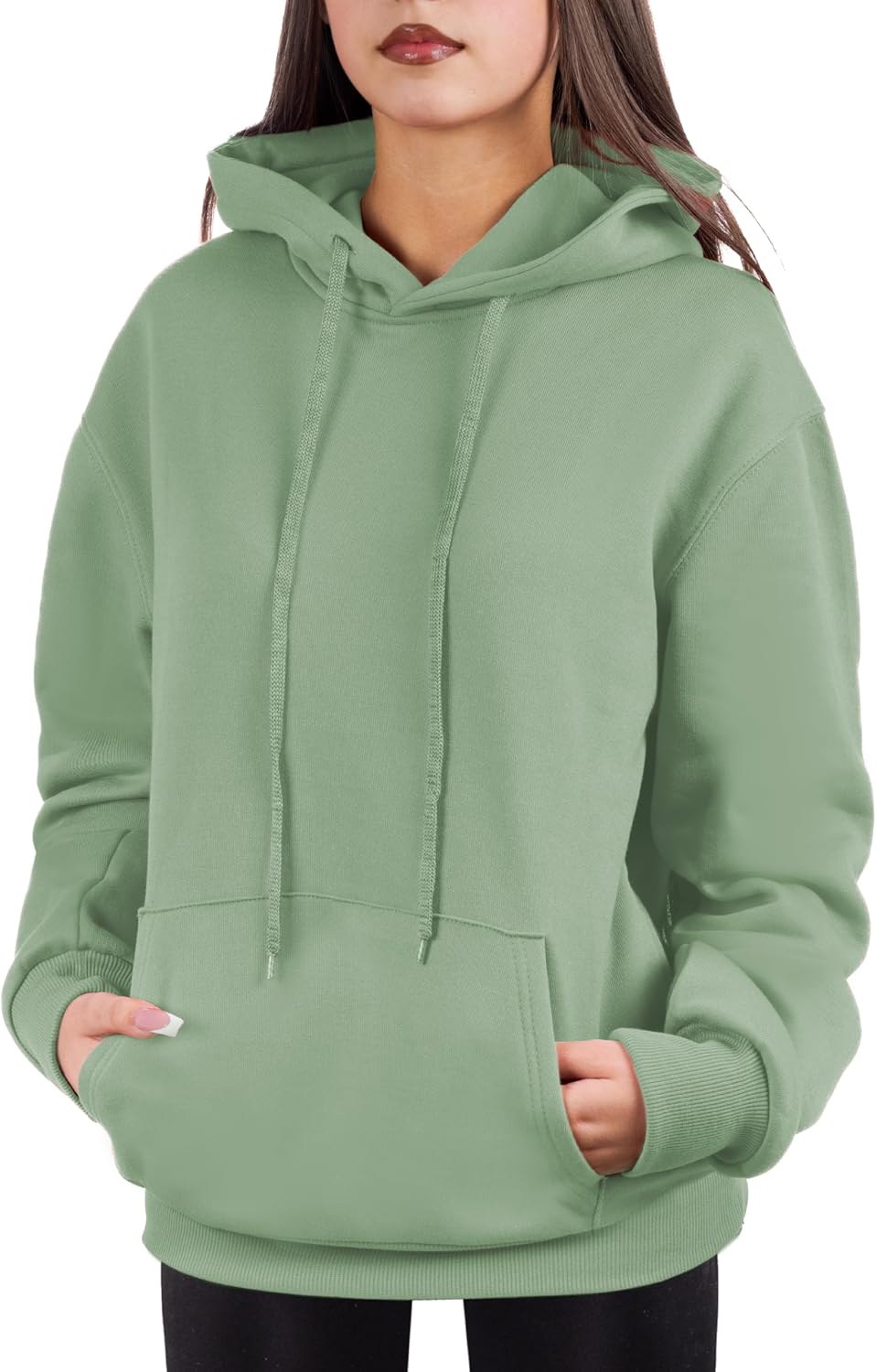Cozy Fleece Hoodie with Front Pocket