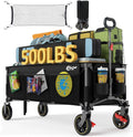 PORTAL 51.2 Long Wagons Carts Foldable with Brakes and More