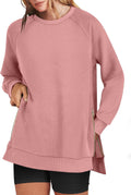 ANRABESS Oversized Sweatshirt Crewneck Tunic - Relaxed Fall Pullover