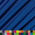 Royal Blue Nylon Spandex Fabric by the Yard - 60in Wide 6 Yards