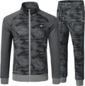 MoFiz Mens Tracksuit Jogging Sports Sweatsuit Comfortable Outfits