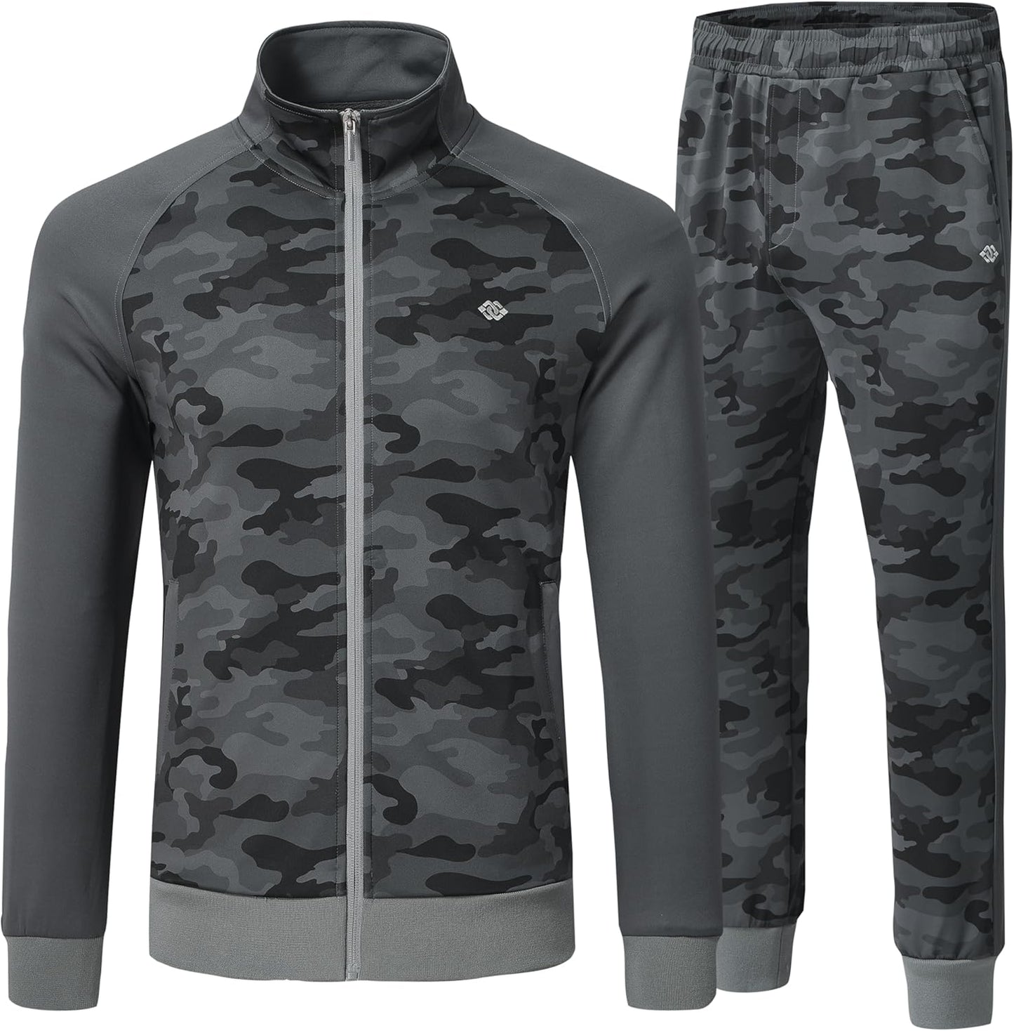 MoFiz Mens Tracksuit Jogging Sports Sweatsuit Comfortable Outfits