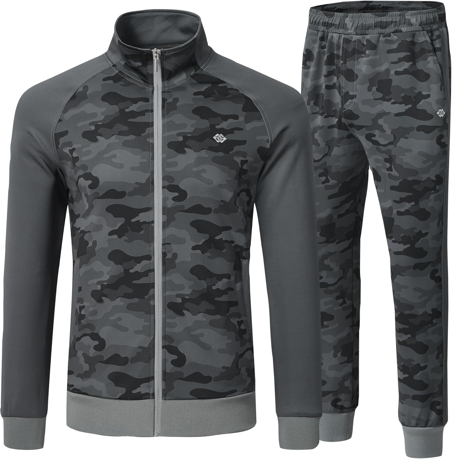 MoFiz Mens Tracksuit Jogging Sports Sweatsuit Comfortable Outfits