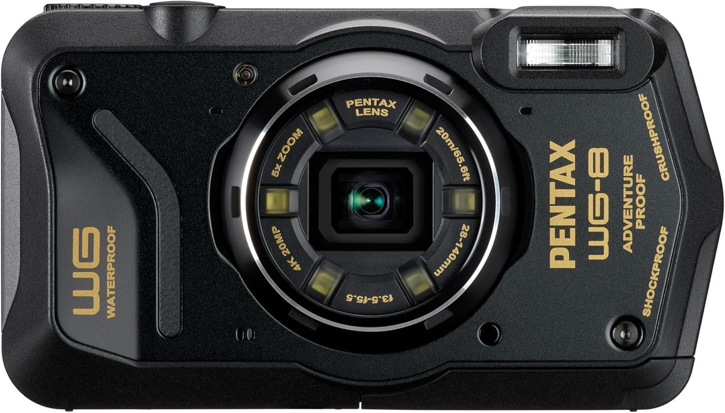 Rugged Pentax Adventure Camera - Waterproof & Shockproof!