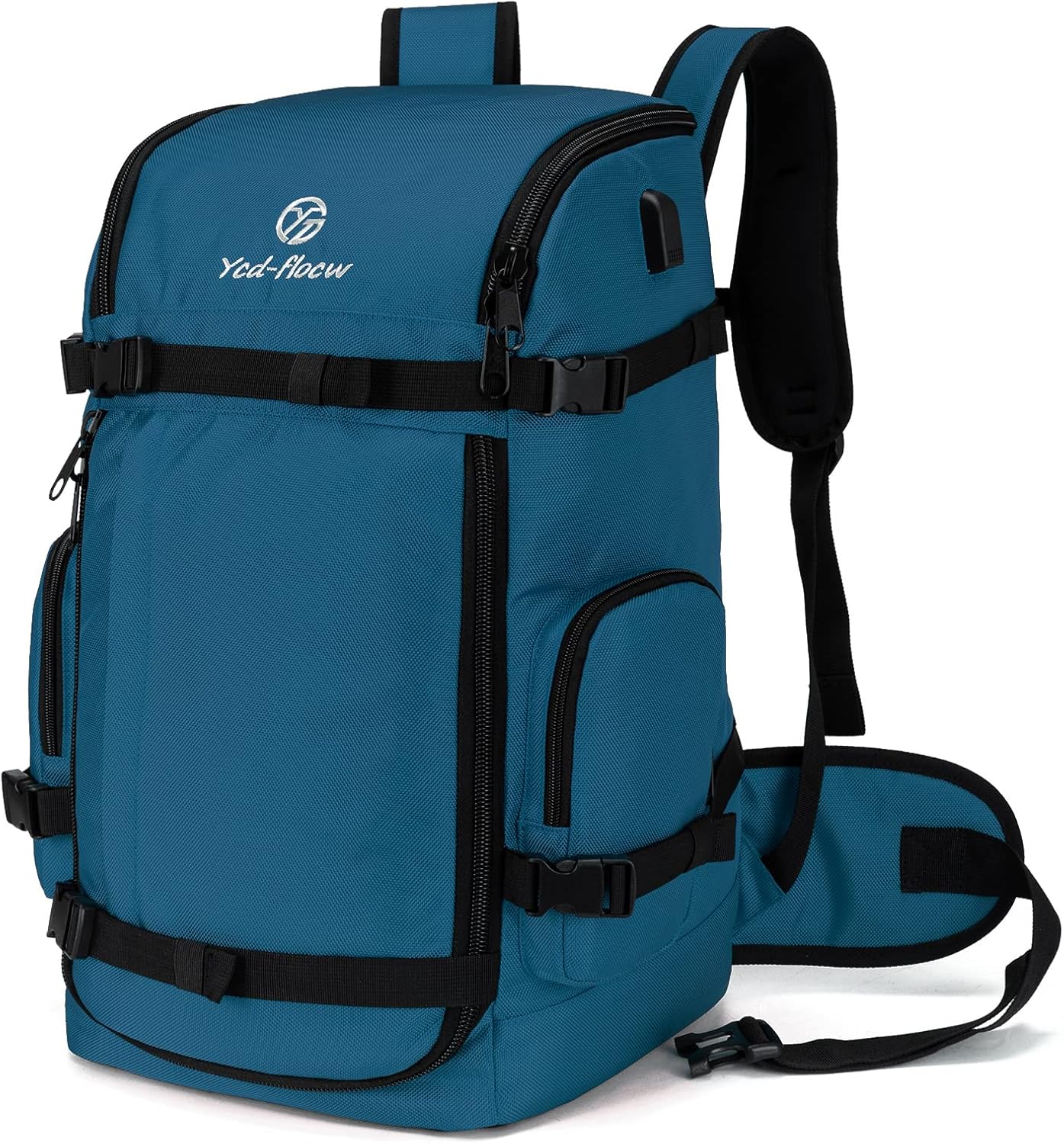 50L Ski Boot Bag Backpack: Water-Resistant & Spacious!