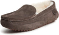 Dearfoams Men's Melbourne Shearling Slippers for Cozy Comfort