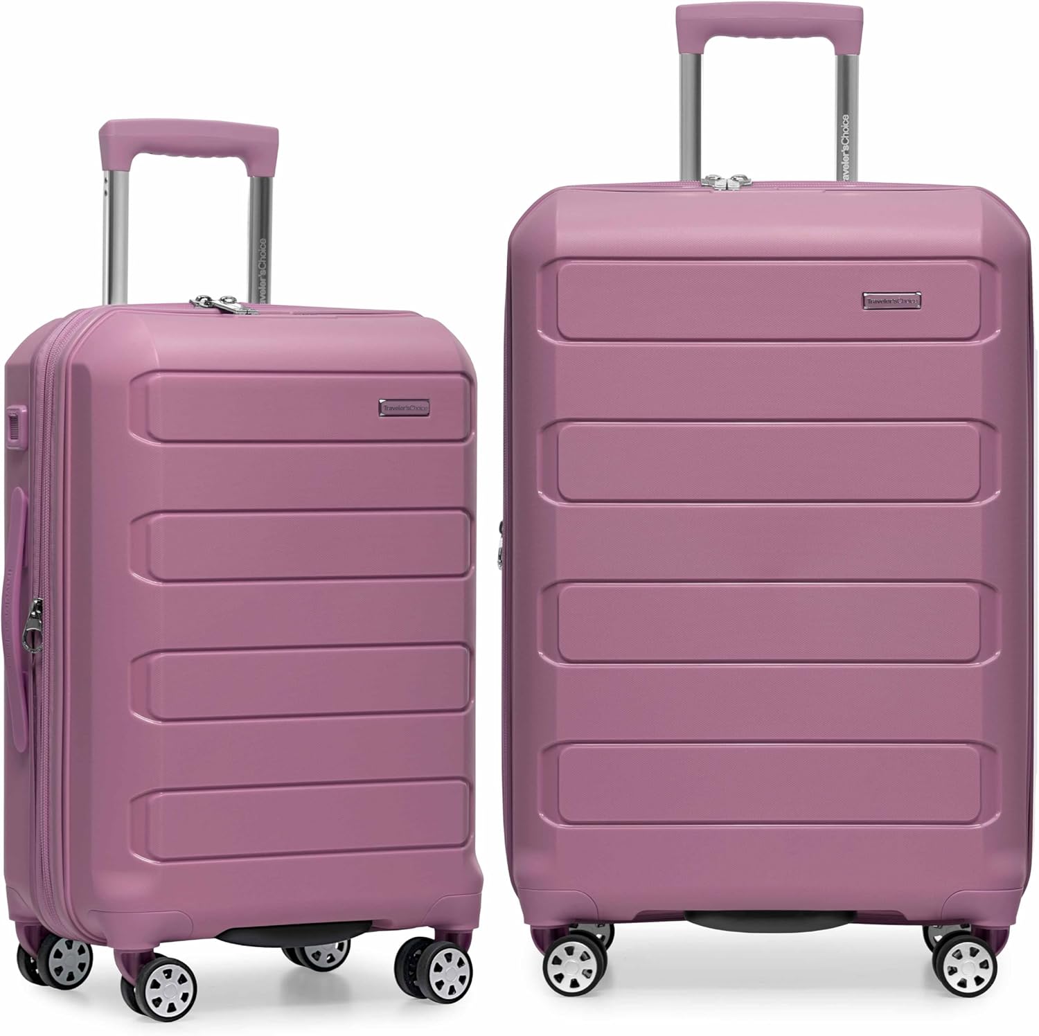 Traveler's Choice Pagosa Indestructible Hardshell Luggage Set