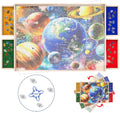 Puzzle Board with Drawers 30in x 22in - Rotatable Puzzle Table