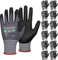 KAYGO MicroFoam Nitrile Coated Work Gloves - Enhanced Grip