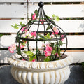 Sturdy Metal Garden Obelisk Trellis for Climbing Plants - Compact
