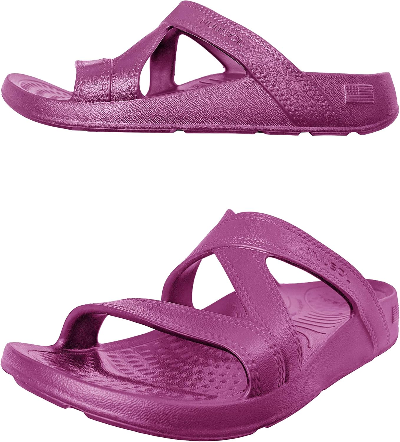 NUUSOL Women Hailey Slide - Lightweight EVASOL Foam Footwear