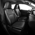RAV4 Seat Covers for Toyota RAV4 2019-2025 - Black Faux Leather
