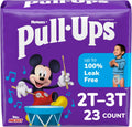 Pull-Ups Boys Potty Training Pants Size 2T-3T - Easy Changes & Leak