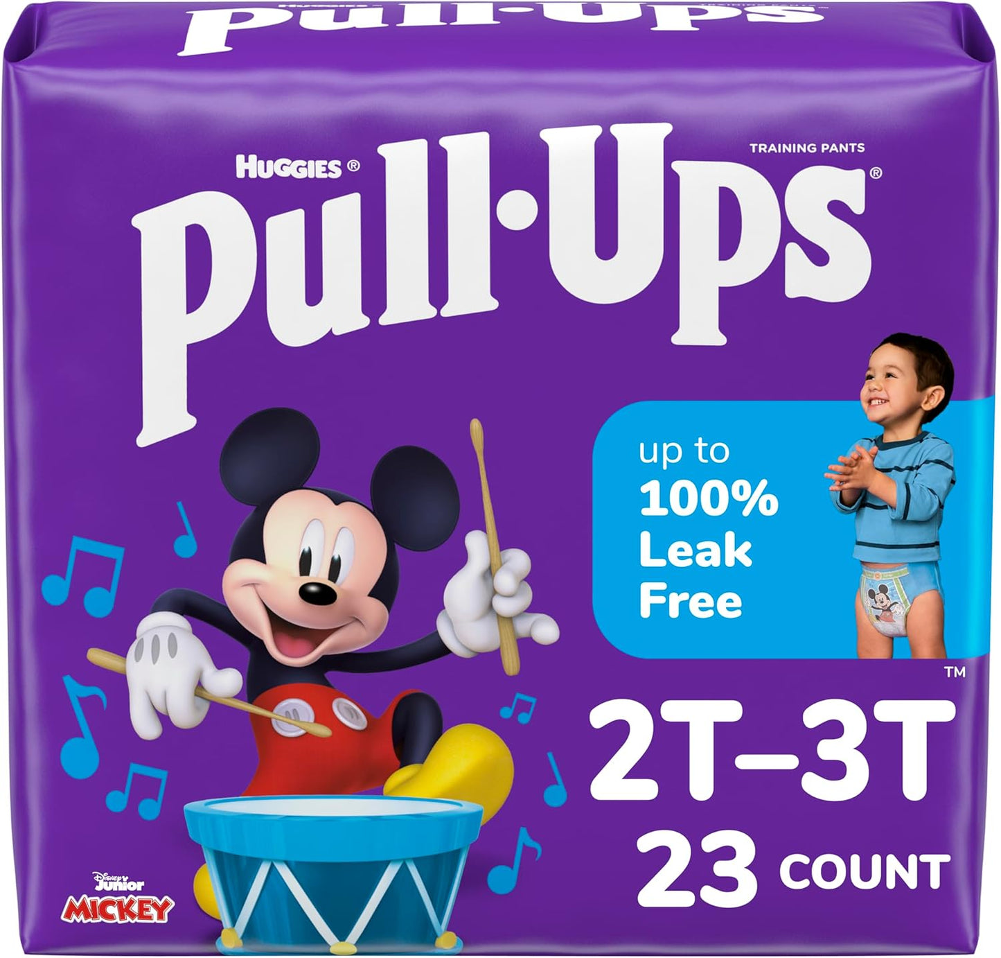 Pull-Ups Boys' 2T-3T Training Pants, 23 ct - Leak Protection!