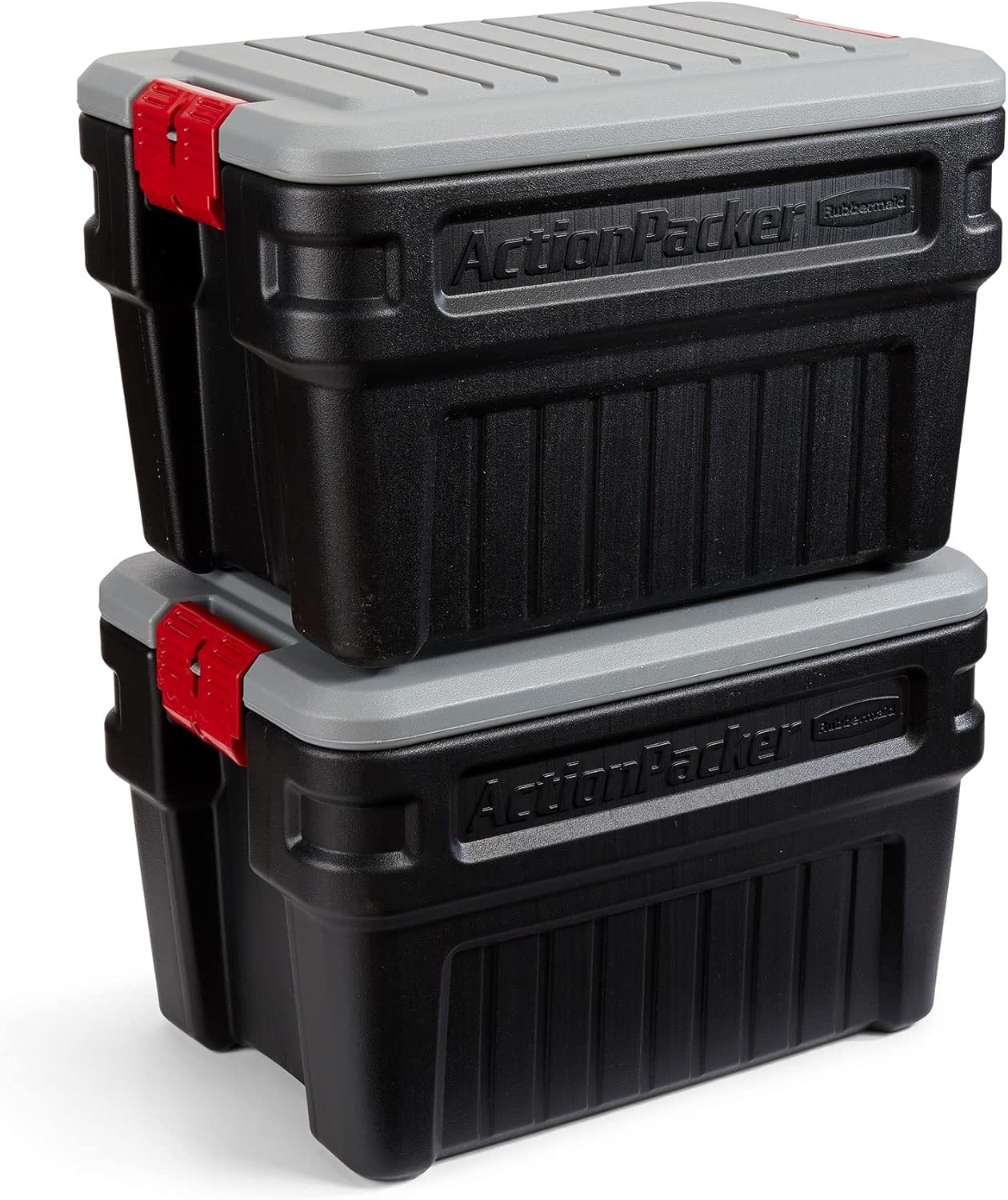 Rubbermaid ActionPacker 24 Gal Lockable Storage Box for Outdoors