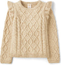 Gymboree Girls and Toddler Cable Knit Sweater - Cotton Blend