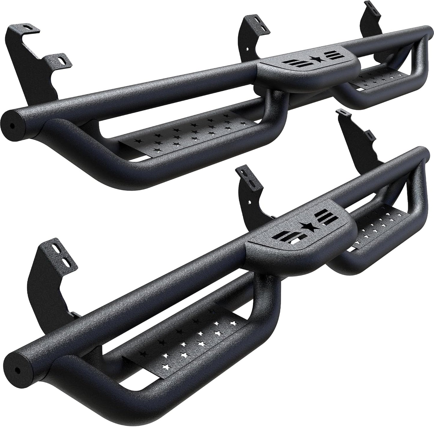 Running Boards for Toyota 4Runner 2010-2024 with 2-Stairs Design