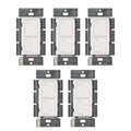 Lutron Caseta Original Smart Light Switch 5 Pack - Reliable Smart