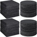 48 PCS Slate Coasters Bulk for Laser Engraving and Gifts