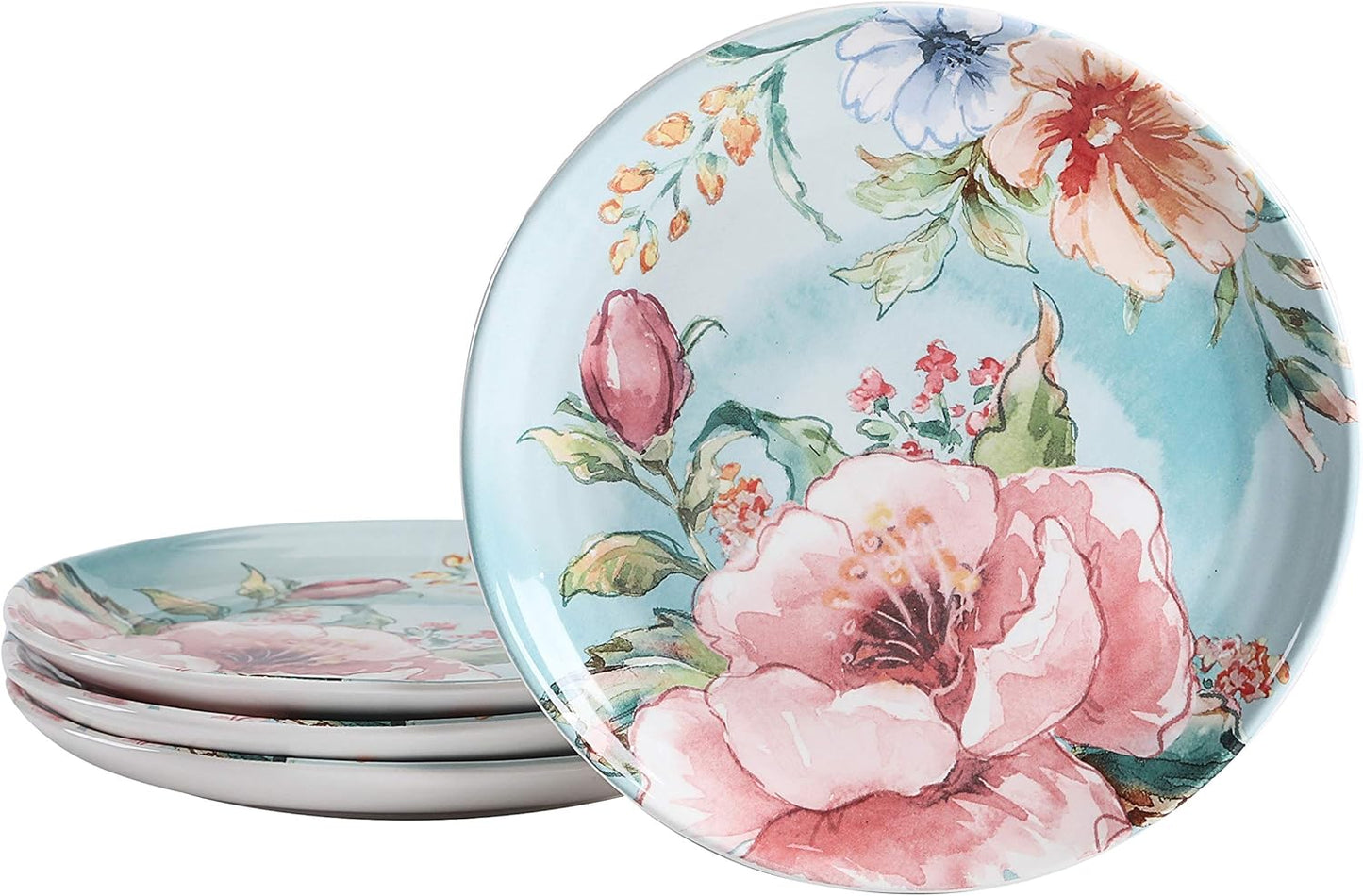 Bico Margret's Garden Salad Plates Set of 4 for All Occasions