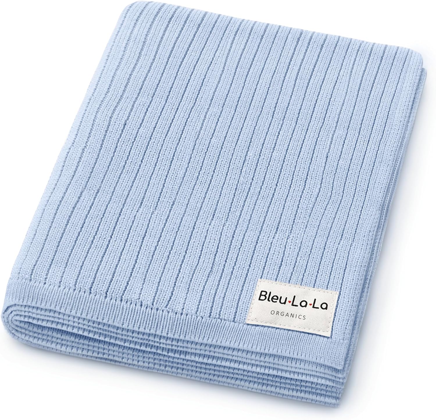 Organic Ribbed Swaddle Blanket for Boys & Girls - Cozy Comfort