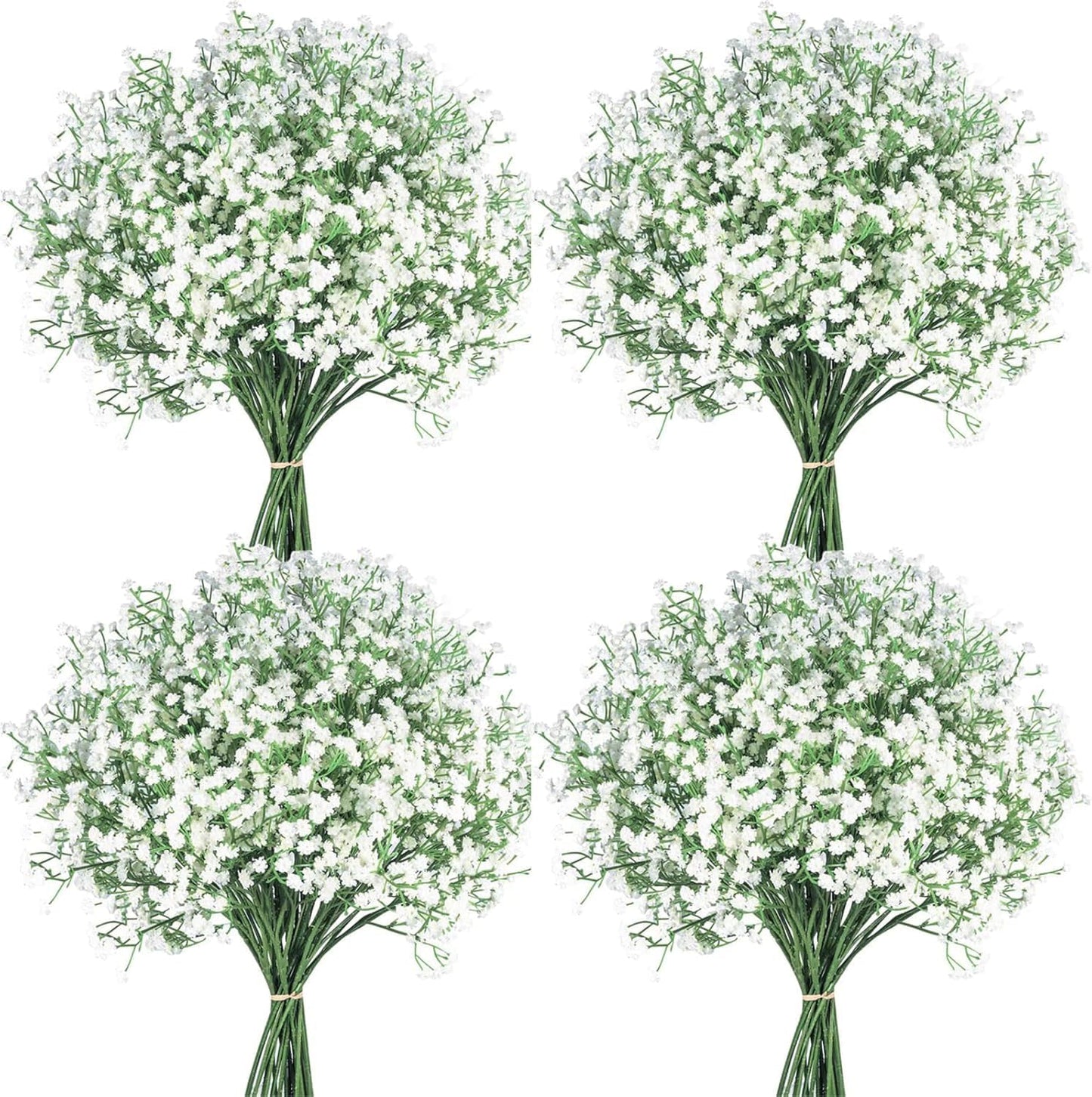 40 Pcs Babys Breath Artificial Flowers for Elegant Decor