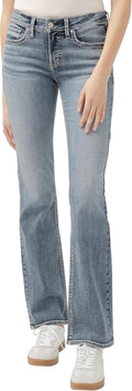 Suki Mid Rise Curvy Fit Slim Bootcut Jeans - Flattering (Style H865)