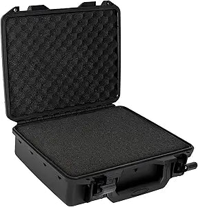 TORIBIO Hard Carrying Case for Microphones and Equipment