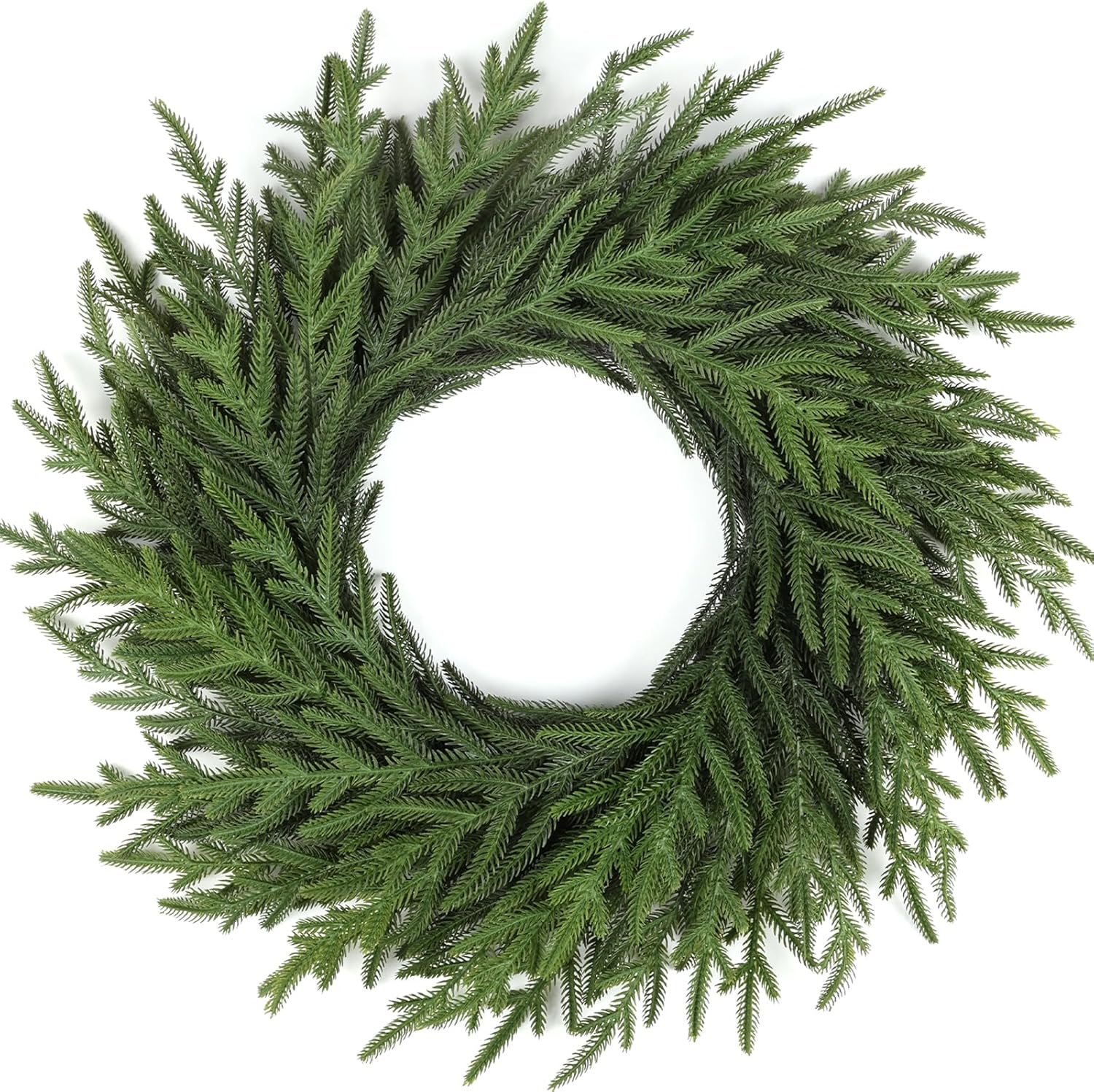 Real Touch 26 Pine Christmas Wreath - Farmhouse Decor