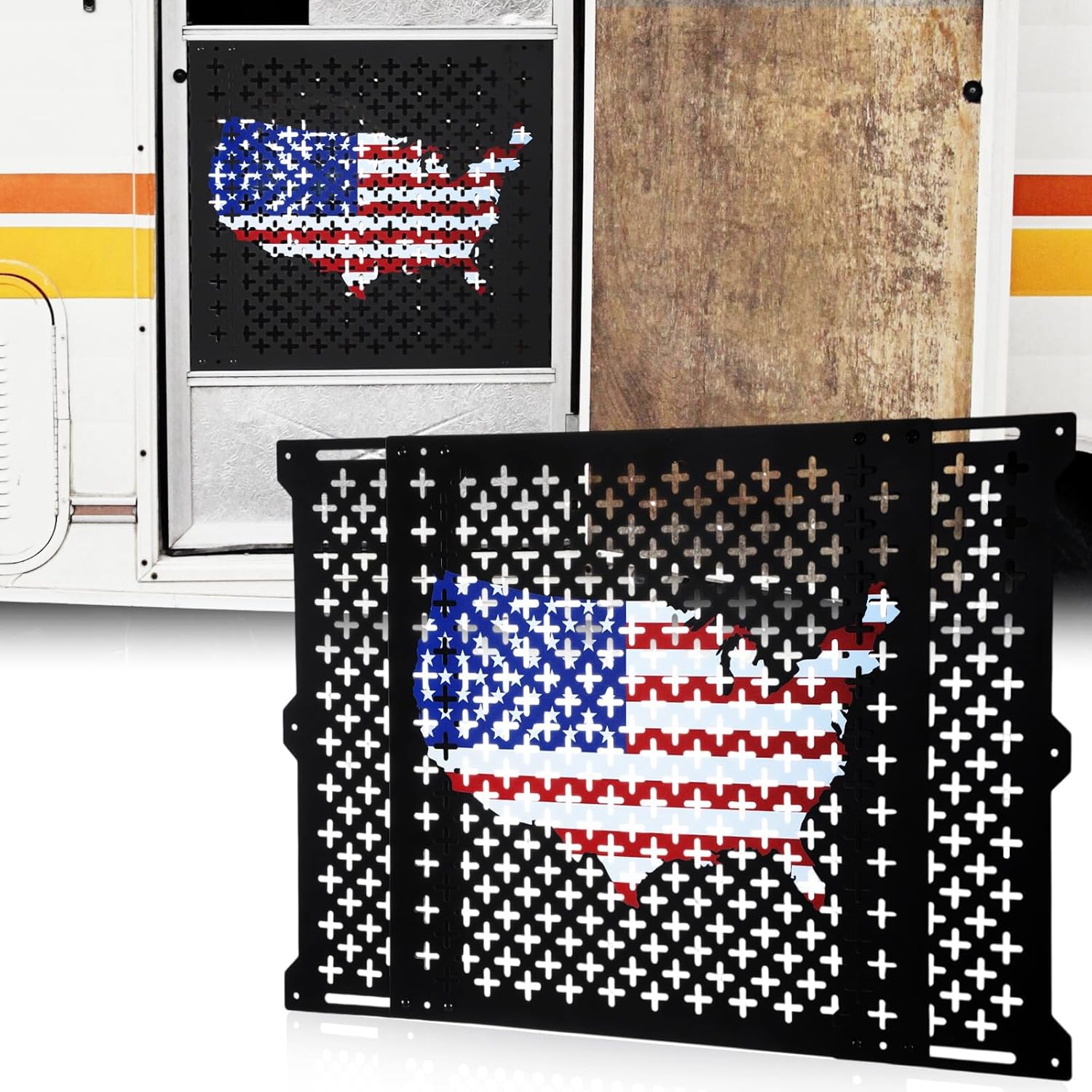 Gisafai 20 Inch High Adjustable RV Door Screen Protector
