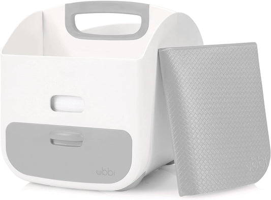 Ubbi Portable Diaper Changing Station with Storage Caddy