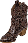 Charles Albert Women's Distressed Western Cowboy Boots for Style