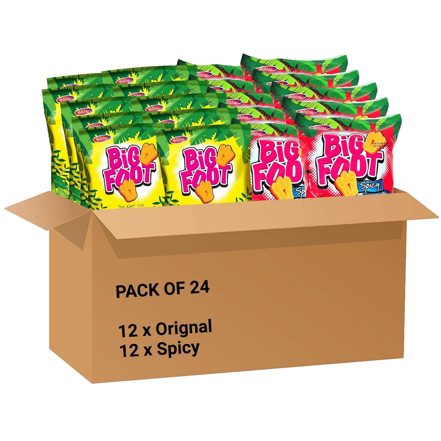 Holiday Big Foot Variety Pack: Tasty Cheese Snacks for Everyone