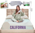 Earth Grounding Sheets California Size with 12% Silver Fiber - Better