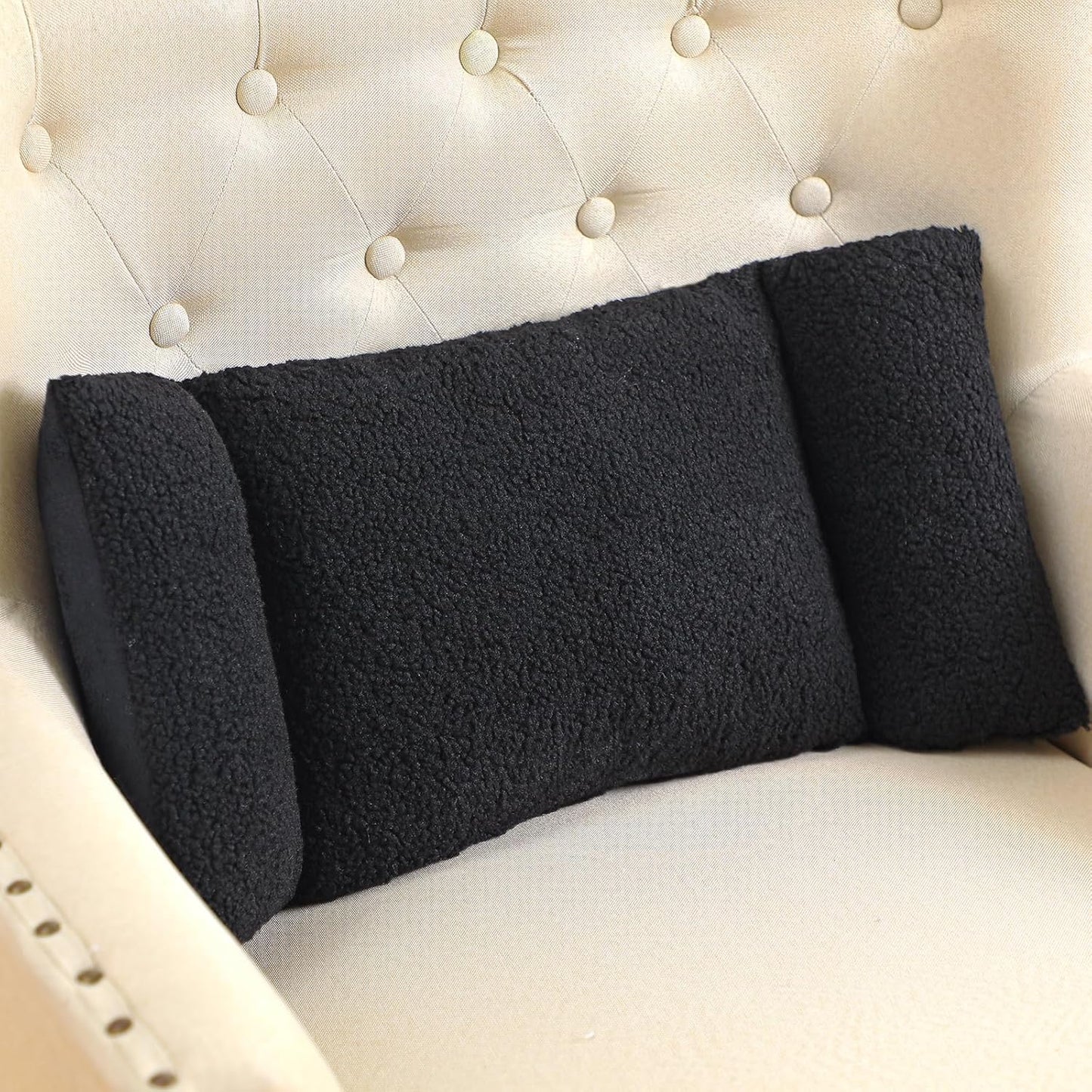 Queekay 3 Section Lumbar Support Pillow - Pain Relief