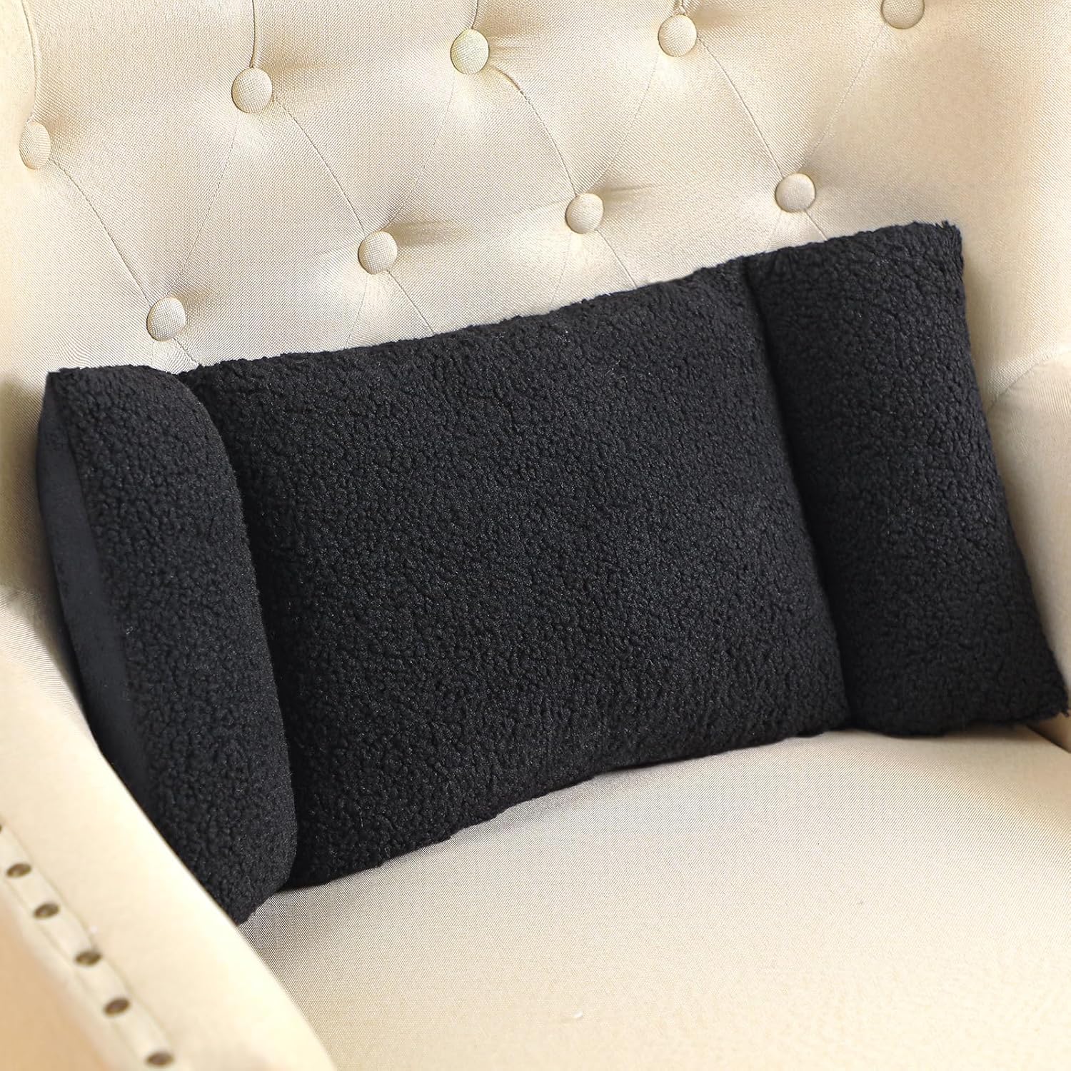 Queekay 3 Section Lumbar Support Pillow - Pain Relief