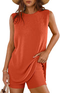 Glamaker Women's 2 Piece Short Sets Summer Lounge Sets (Style L6KR)